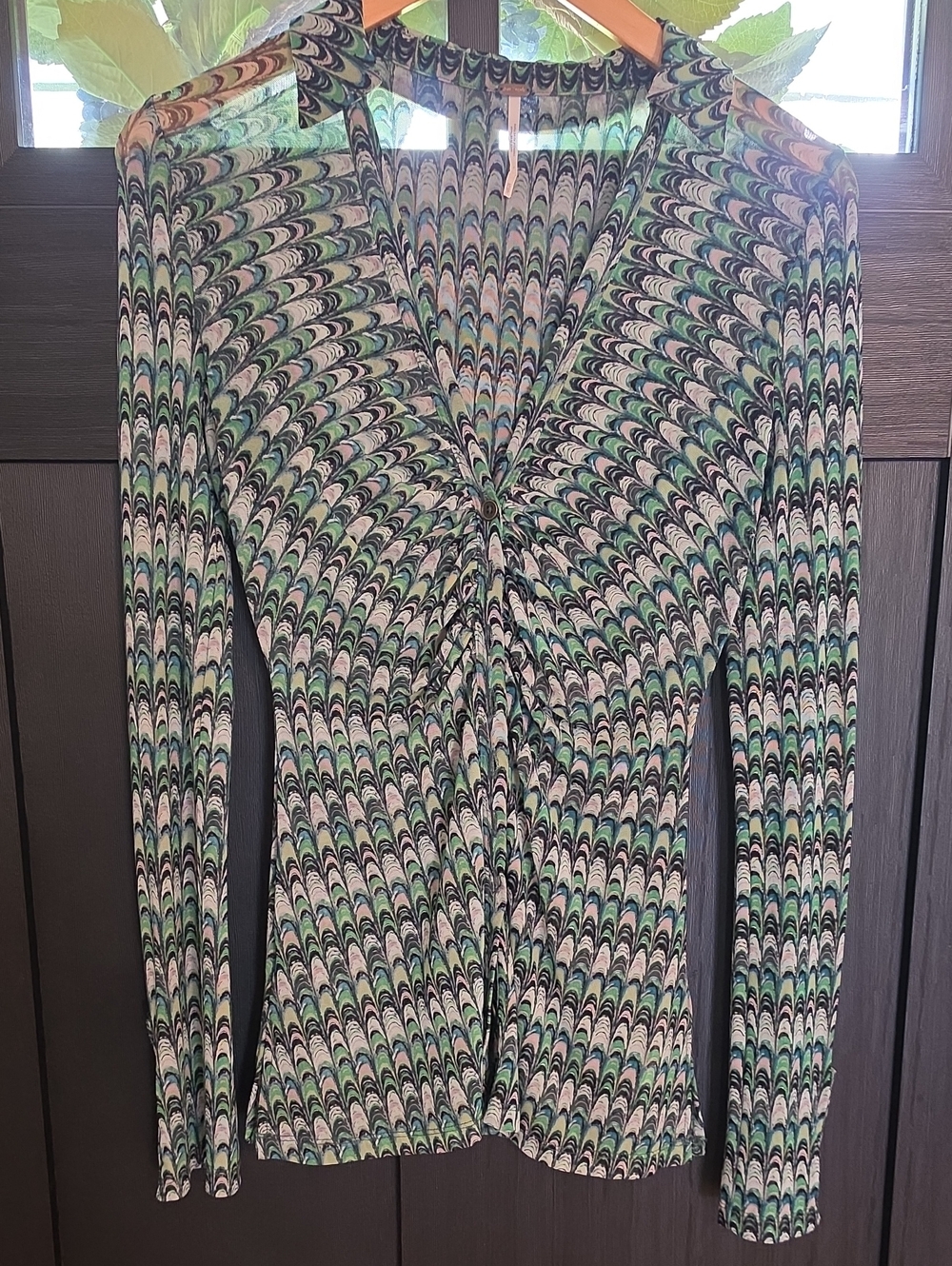 Free People Sheer Blouse Size XS